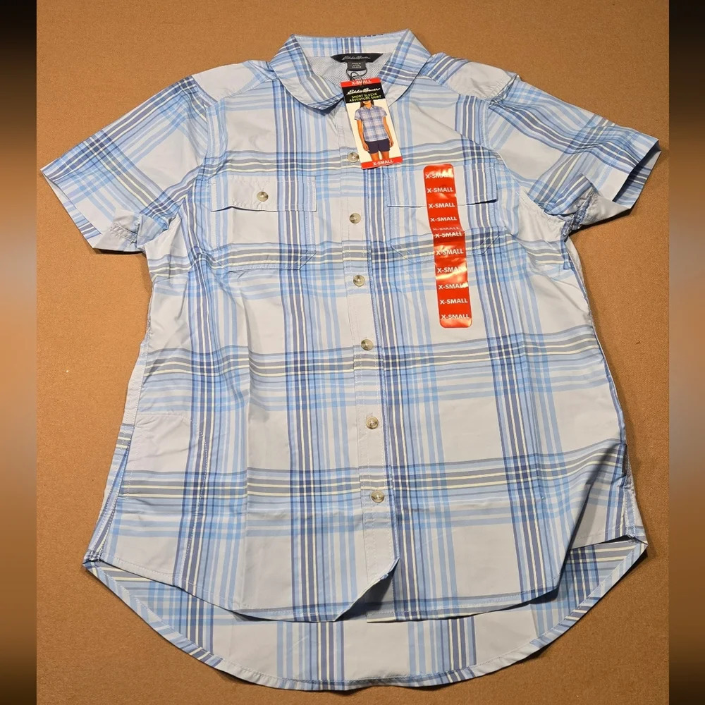 Eddie Bauer short sleeve adventure shirt